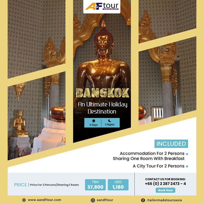  New Album of A&F Tour Travel 1032/1-5, RAMA 4 Road , KRITS Building Tungmahamek , Sathorn Bangkok 10120, Thailand - Photo 23 of 25