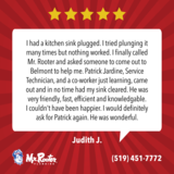  Mr Rooter Plumbing Of London ON 4474 Blakie Rd, # 125 