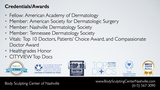Body Sculpting Center of Nashville - Credentials and Awards
, Body Sculpting Center of Nashville, Franklin