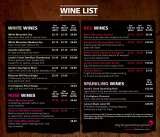 Menus & Prices, Yacht, Bexleyheath