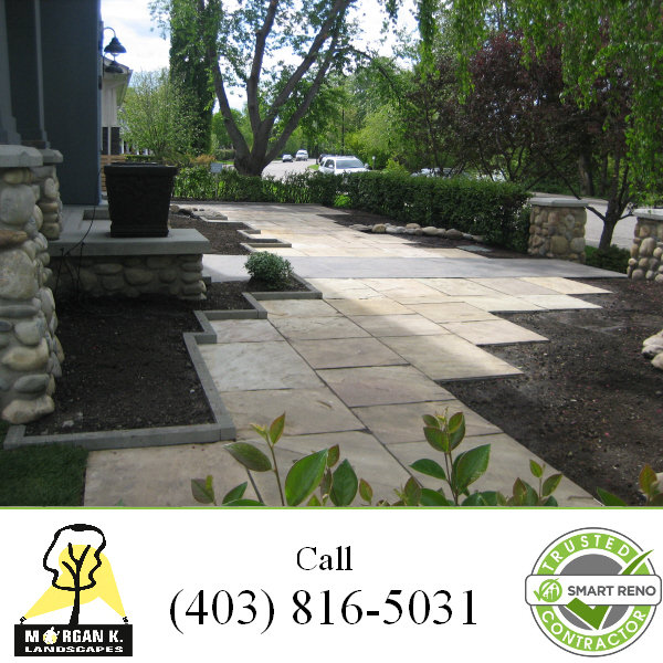 Brick and Stone Patios Calgary AB Brick and Stone Patios of Morgan K. Landscapes 11625 Elbow Drive Southwest, PO Box 83081 - Photo 1 of 2