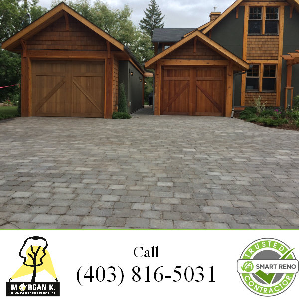 Brick Driveways Calgary AB Brick Driveways of Morgan K. Landscapes 11625 Elbow Drive Southwest, PO Box 83081 - Photo 1 of 2