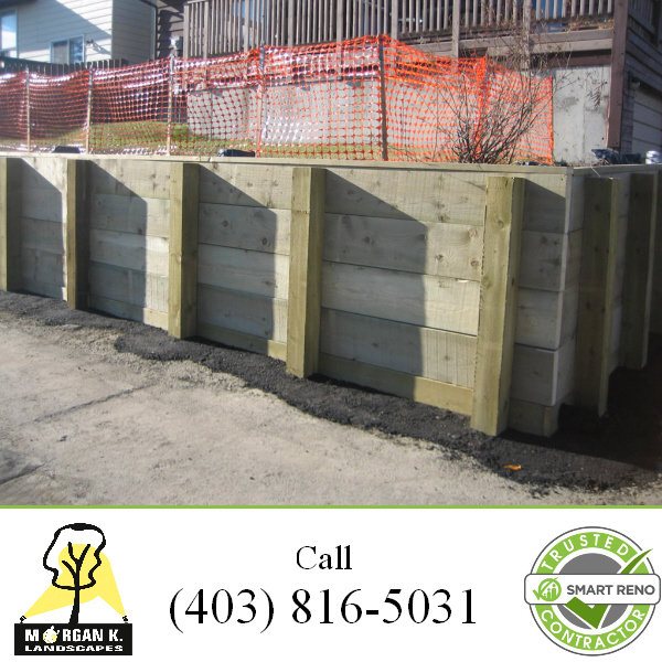 Retaining Walls Calgary AB Retaining Walls of Morgan K. Landscapes 11625 Elbow Drive Southwest, PO Box 83081 - Photo 2 of 2