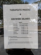 Therapeutic Massage & Bodywork Orlando, Orlando