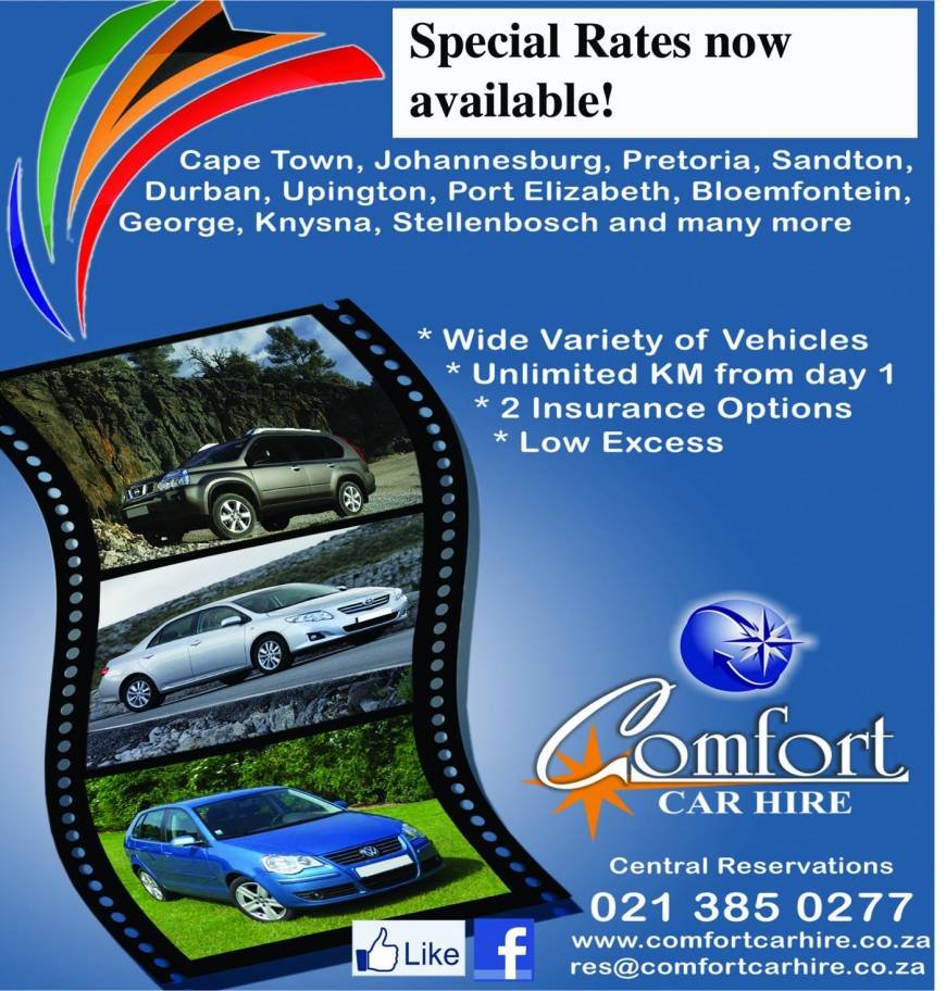  Pricelists of Comfort Car Hire 2 Concorde Crescent, Airport City - Photo 13 of 24