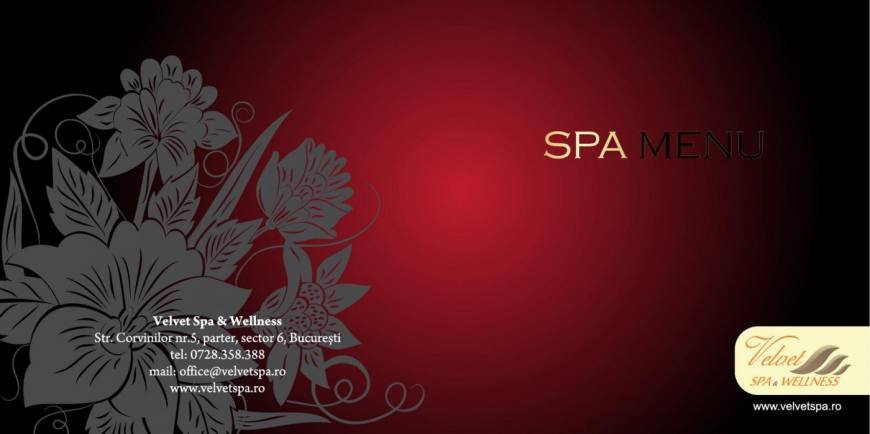  Pricelists of Velvet SPA & Wellness Strada Corvinilor nr 5 - Photo 1 of 10