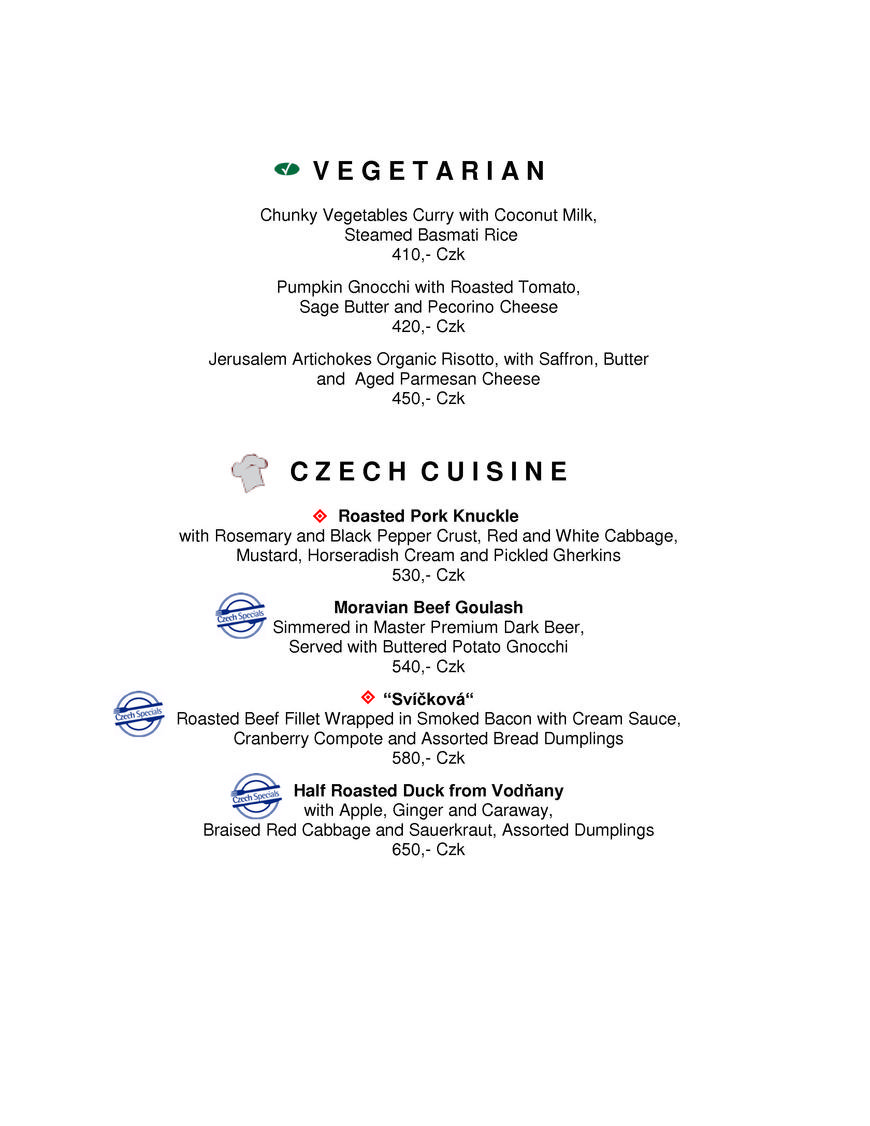  Pricelists of CzecHouse Grill & Rotisserie Pobrezni 1 - Photo 4 of 16