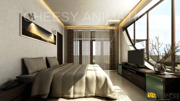 3D Interior Rendering <br />
<br />
 3D Interior Rendering  of 3D Interior Rendering 602- 6th Floor, President House, Near Ambawadi Circle - Photo 10 of 18