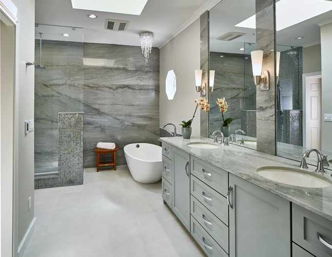 Canyon Creek Drive Master Bathroom Remodel Profile Photos of BRYJO Roofing and Remodeling 913 18th St. - Photo 3 of 6