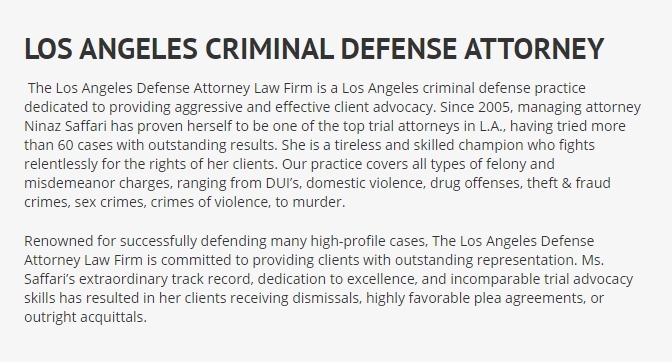  Profile Photos of Los Angeles Defense Attorney Law Firm 633 West Fifth Street 26th Floor Suite 2678 - Photo 3 of 4