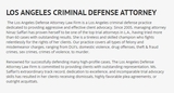 Los Angeles Defense Attorney Law Firm, Los Angeles