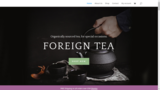 Foreign Tea North West Web Design UK Barlows Buildings 