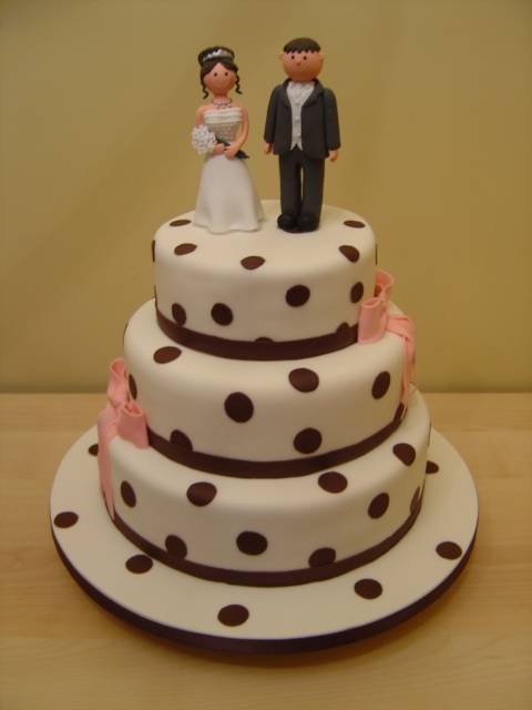 Dotty wedding with claydough bride and groom from £360 Profile Photos of Sharon Lord Cakes Fiddlers Field Croydon Road - Photo 3 of 21 Dotty wedding with claydough bride and groom from £360 Profile Photos of Sharon Lord Cakes Fiddlers Field Croydon Road - Photo 3 of 21