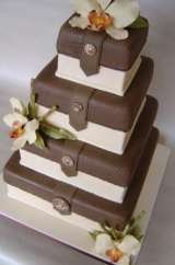 Sugar orchids and bamboo from Â£450 Sharon Lord Cakes Fiddlers Field Croydon Road 