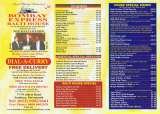 Menus & Prices, Bombay Express Balti House, Portsmouth