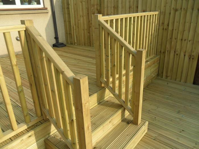 Decking with steps and spindles in East London. C&J Landscapes Ltd Profile Photos of C&J Landscapes Ltd - Landscapers in East London Unit 1, 59 Browns Road - Photo 24 of 34 Decking with steps and spindles in East London. C&J Landscapes Ltd Profile Photos of C&J Landscapes Ltd - Landscapers in East London Unit 1, 59 Browns Road - Photo 24 of 34