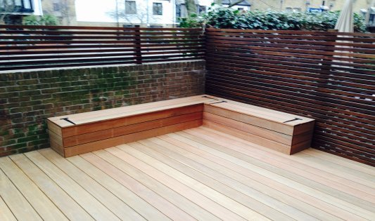Hardwood decking, hardwood fencing and storage benches in East London. C&J Landscapes Ltd Profile Photos of C&J Landscapes Ltd - Landscapers in East London Unit 1, 59 Browns Road - Photo 17 of 34 Hardwood decking, hardwood fencing and storage benches in East London. C&J Landscapes Ltd Profile Photos of C&J Landscapes Ltd - Landscapers in East London Unit 1, 59 Browns Road - Photo 17 of 34