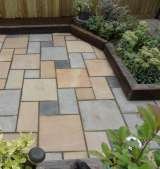 Paving and sleeper flower beds in East London. C&J Landscapes Ltd C&J Landscapes Ltd - Landscapers in East London Unit 1, 59 Browns Road 