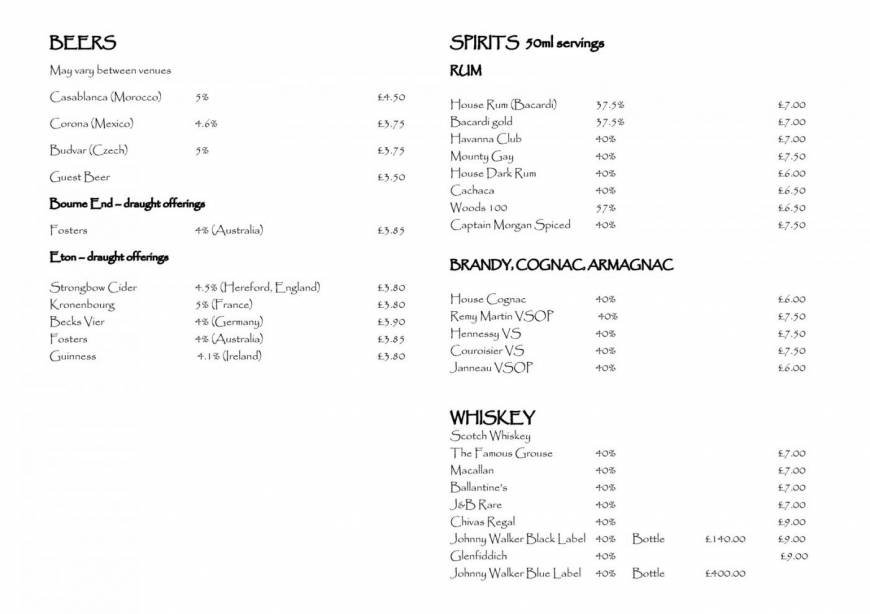  Pricelists of Ayoush London 58 James St - Photo 5 of 18