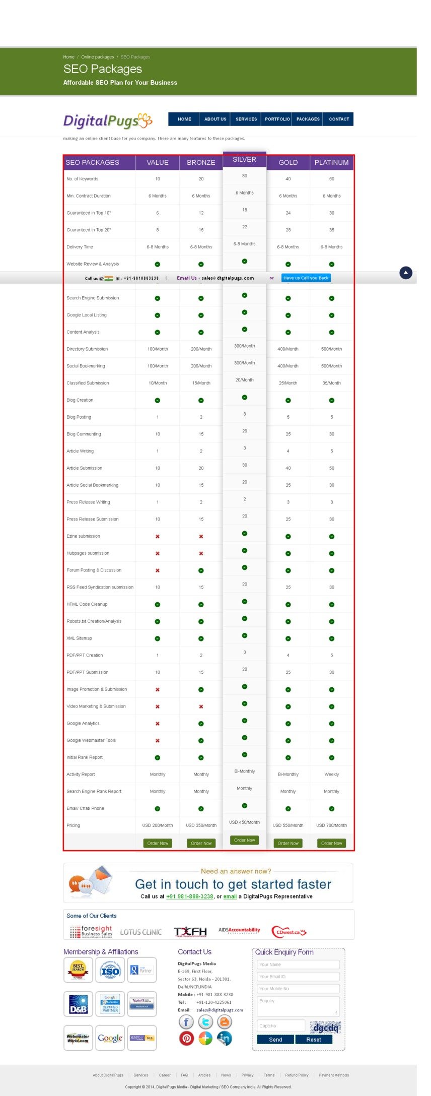  Pricelists of Digital Pugs H - 77, Sector 63, Noida - 201301, Delhi/NCR,INDIA - Photo 1 of 1