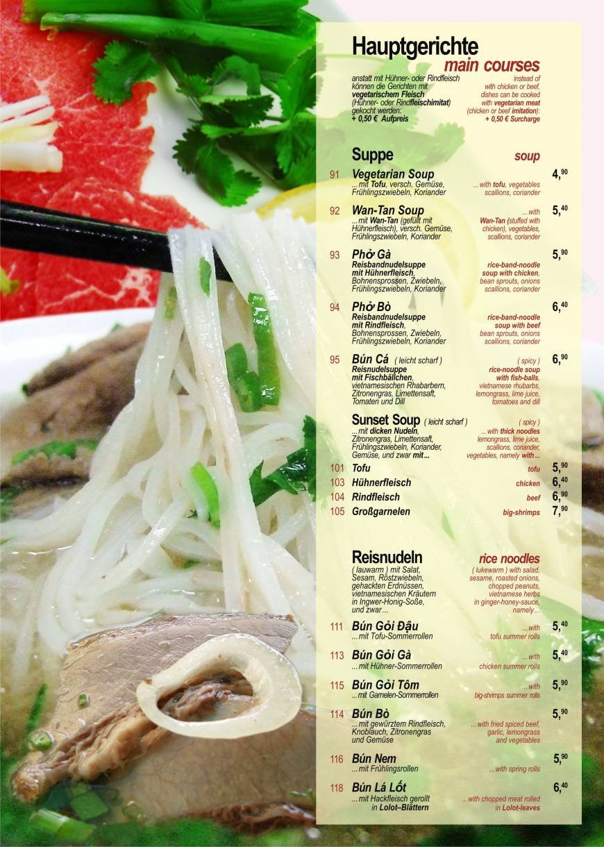  Pricelists of Tonkin - Vietnamese Cuisine - Bubble Tea Bar Krossener Str. 12 - Photo 20 of 20