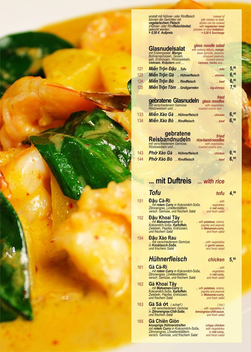  Pricelists of Tonkin - Vietnamese Cuisine - Bubble Tea Bar Krossener Str. 12 - Photo 19 of 20