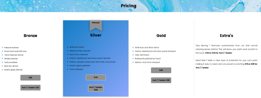  Pricelists of Wash & Shine 9, Cleveland Close - Photo 1 of 1