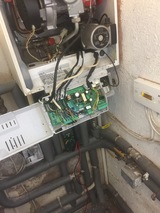 Boiler repair, new PCB needed. Job done PPS Gas Engineer and General Plumber Flat 6, 11 Preston Park Ave 