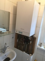 Combination boiler install, PPS Gas Engineer and General Plumber, Brighton