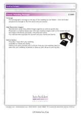 Menus & Prices, Luis Holden Photography, Norwich