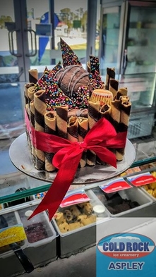  tower ice cream cakes of Cold Rock Ice Creamery Aspley 7/1378 Gympie Road - Photo 5 of 14