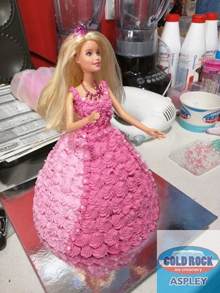 Doll ice cream cakes of Cold Rock Ice Creamery Aspley 7/1378 Gympie Road - Photo 3 of 4