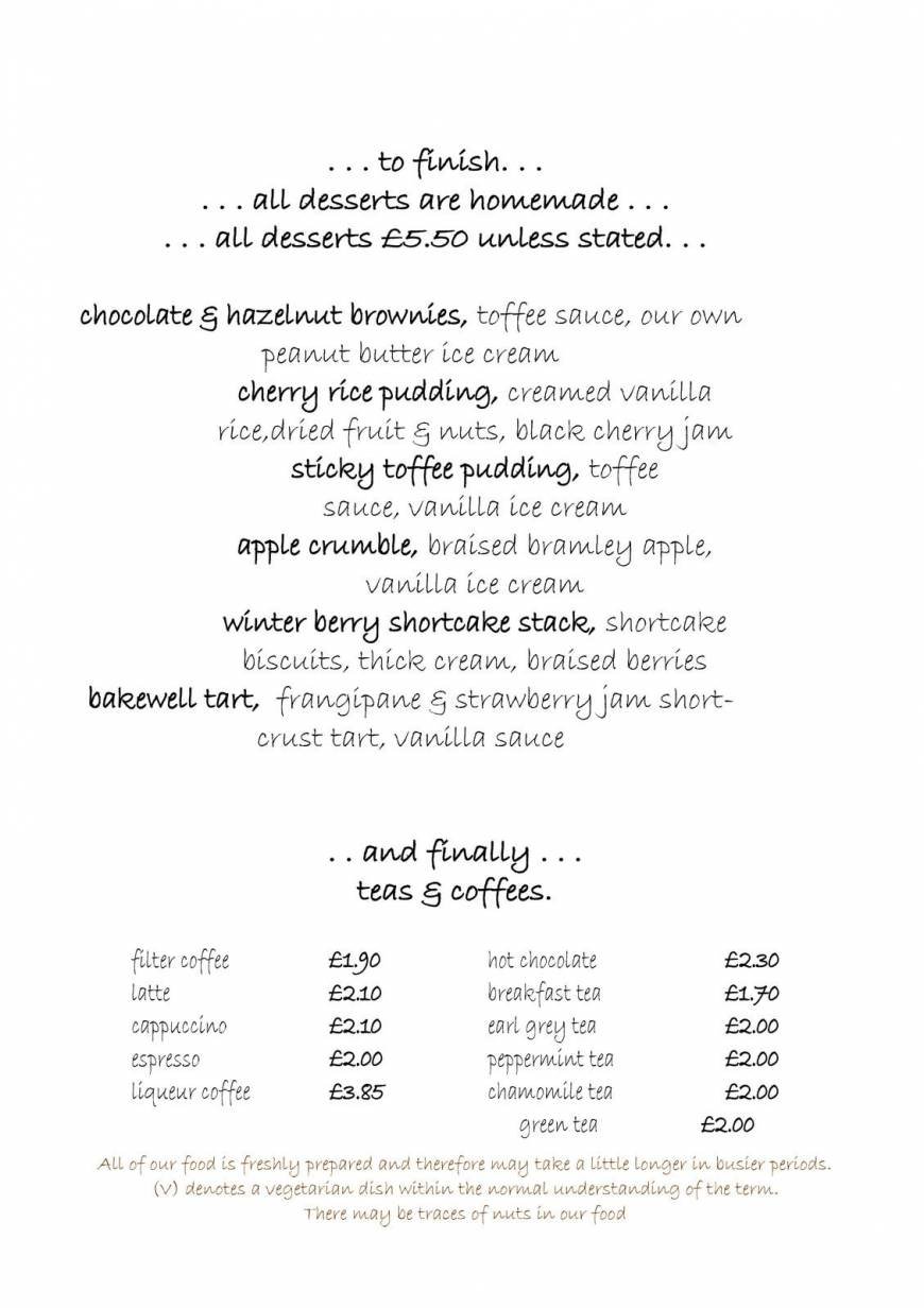  Pricelists of Three Lakes Restaurant & Function Rooms Westmill Farm - Photo 5 of 9