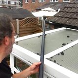 Cleaning gutters using high powered industrial gutter vacuum machines with carbon gutter poles. Fast & efficient gutter cleaning service. Emergency call-outs & routine maintenance visits. Storm Window Cleaning Leicester 58 Copson Street, Ibstock, Coalville 