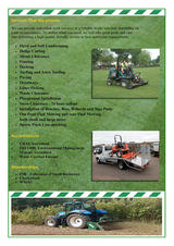 Menus & Prices, Tim Jordan Grounds Maintenance Ltd, Newhaven