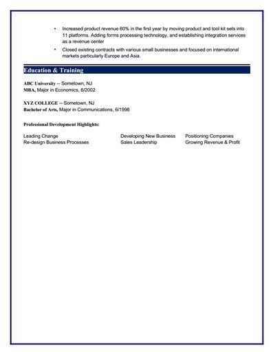 Executive Resume Sample 2 Profile Photos of Executive Resume Writers San Fernando - Photo 6 of 10