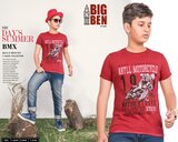 Boys Round Neck T-shirts BIG BEN 27C/2 ERP Layout, Near Sowdambikai Amman, Kalyana Mandapam, College Road Tirupur -641602 Tamilnadu â€“ India 