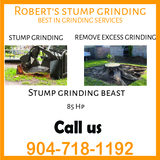 Stump Grinding Atlantic Beach, Fl, Robert's Stump Grinding, Jacksonville FL