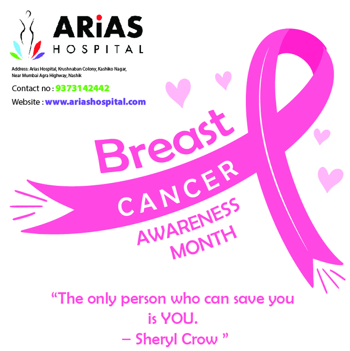 Breast Cancer Awareness Breast Cancer Awareness of Arias Hospital Krushnaban colony, Kashikonagar, Near Mumbai Agra Road, Nashik - Photo 1 of 2