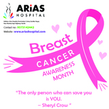 Breast Cancer Awareness Arias Hospital Krushnaban colony, Kashikonagar, Near Mumbai Agra Road, Nashik 