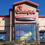 Chick-fil-A at 8 minutes drive to the south of Dental Bliss Hermitage Dental Bliss Hermitage 601 Brandywine Village Ct 