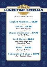 Menus & Prices, SeShell, Petts Wood