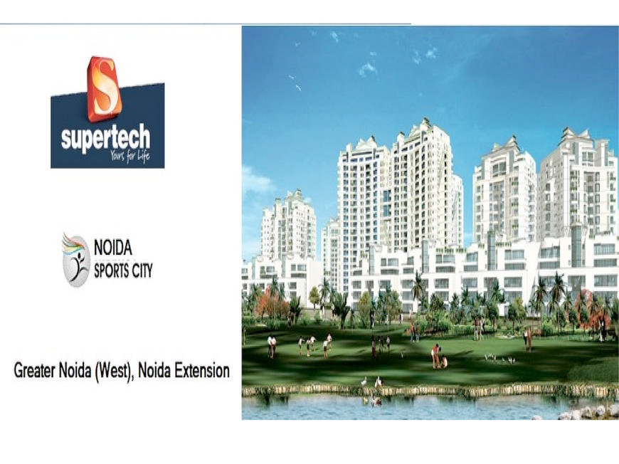  Pricelists of Supertech Sports City Villas Knowledge Park 5,Greater Noida West - Photo 1 of 6