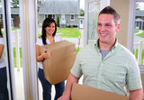 Young Attractive Couple Moving Into Their New Home, Man With Van South Hornchurch Ltd., Hornchurch