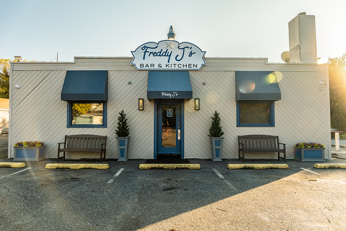 The Front of the Building of Freddy J's Bar & Kitchen in Mays Landing, NJ New Album of Freddy J's Bar & Kitchen 5698 Somers Point Road - Photo 3 of 11 The Front of the Building of Freddy J's Bar & Kitchen in Mays Landing, NJ New Album of Freddy J's Bar & Kitchen 5698 Somers Point Road - Photo 3 of 11