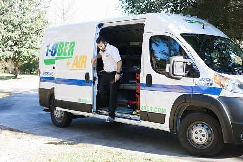 Mike Stepping Out of Van Profile Photos of 1-800-PLUMBER +AIR 3905 Halik St - Photo 5 of 6