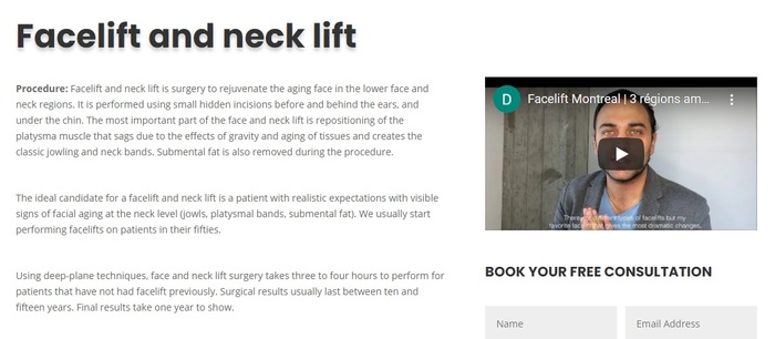 Facelift Montreal of Clinique Face MD 245 Victoria Ave Suite 10 - Photo 4 of 12