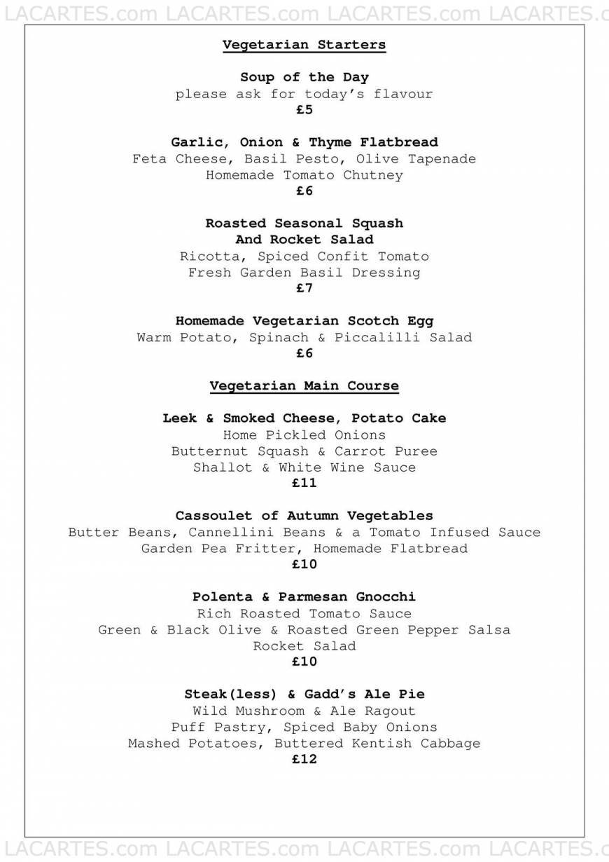  Pricelists of The Minnis Bar & Restaurant The Parade - Photo 15 of 17