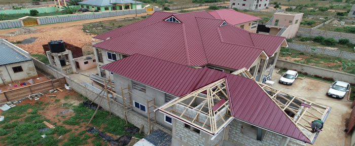  New Album of ADABOF ROOFING Adabofgh.com is a renowned roofing sheet company in Ghana. We offer a wide range of roofing sheets such as AGL premium self-lock, AGL premium IBR, and AGL steel trusses. Visit our site for more details. - Photo 1 of 1