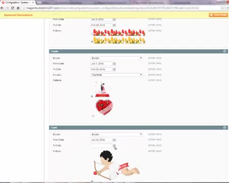 Valentines Magento Extension Seasonal Valentine Decorations.mp4